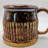 Handmade Ceramic Mug with Carving