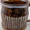 Handmade Ceramic Mug with Carving - Image 2